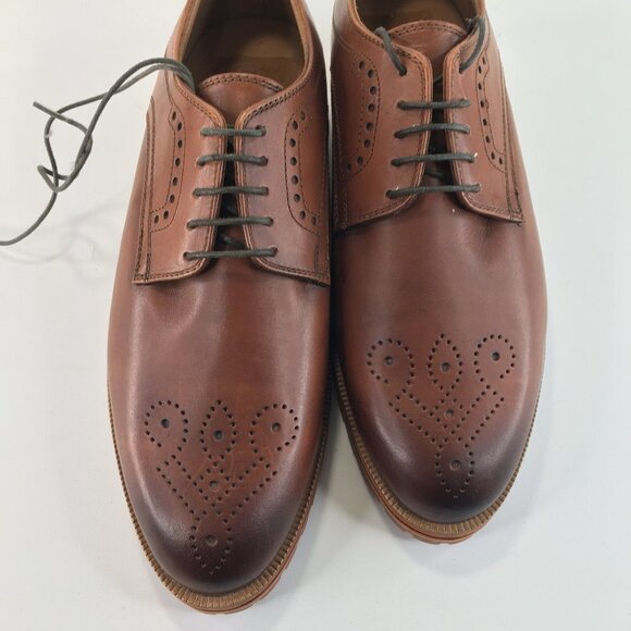 Moral Code The Mayson Brown Leather Oxford Shoes Size 8.5M  NEW main image 5